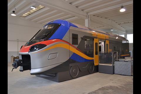 Alstom and NS introduced mock-ups of Coradia Stream EMUs for the Italian and Dutch markets on October 3.
